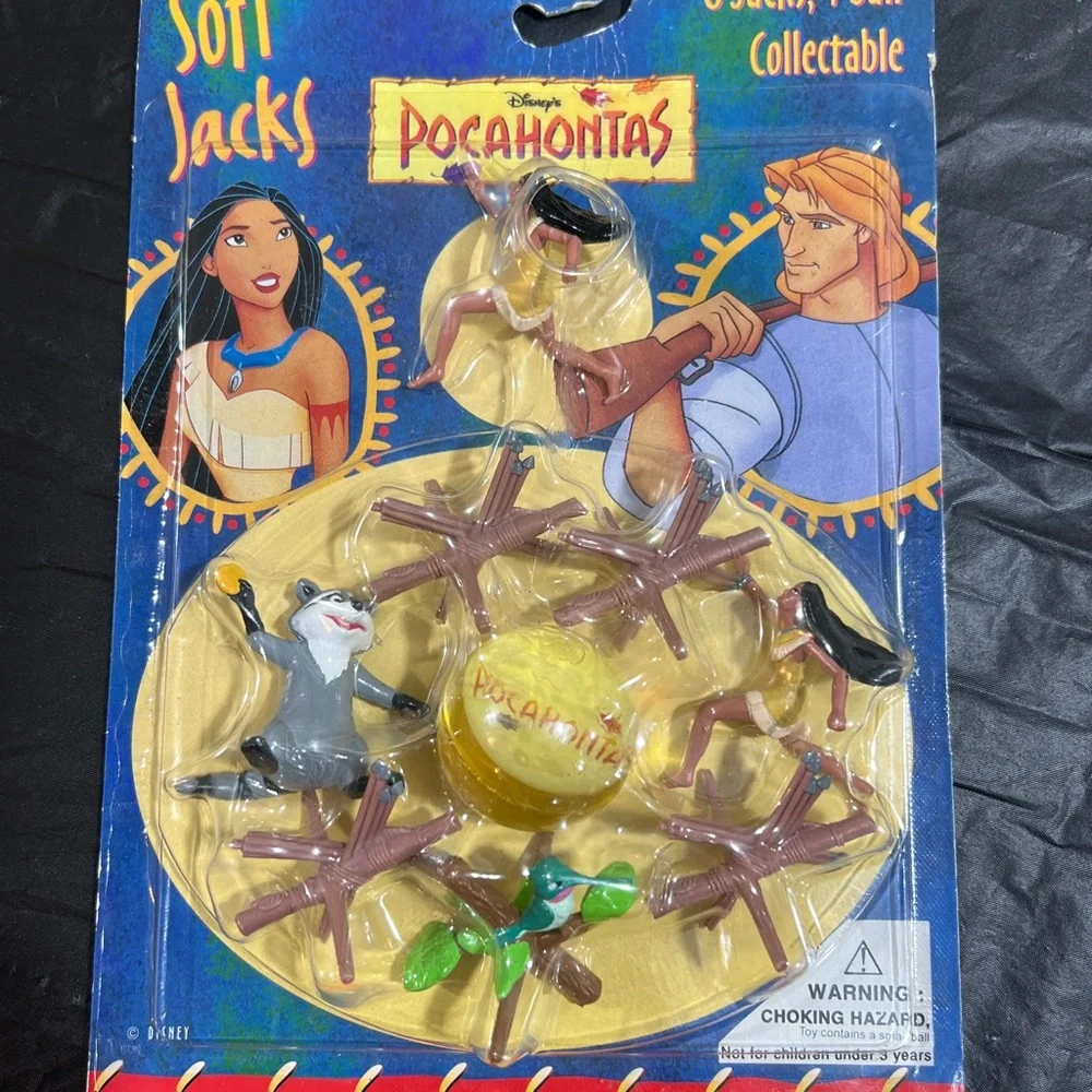 Disney Pocahontas Soft Jacks Collectible Toy Set